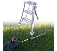 Scala a Treppiede Scala da Frutteto per Potatura Siepi, Robusta, con Treppiede Regolabile in Altezza, Facile da Trasportare, Scale da Giardino per la Raccolta da Frutto(3 step-109cm (42 7/8"))