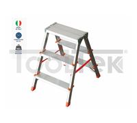 SCALA ALLUMINIO 3 GRADINI DOPPIA SALITA CASALINGA