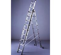 Scala all. facal stilo 11+11+11 gradini h 314-796 cm