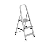 Scala Alluminio Everest 3 gradini per Uso Domestico e bricolage Portata Max 150
