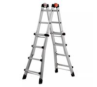 Scala Alluminio GIERRE Multiuso Peppina 6+6 Gradini Portata 150 Kg 586 cm ALL060