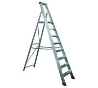 SCALA ALLUMINIO STEP UP PROFILO A U 12 GRADINI