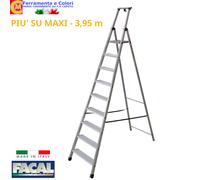Scala Antiscivolo Professionale FACAL ITALIA Alluminio 5 6 7 8 9 Gradini 110mm