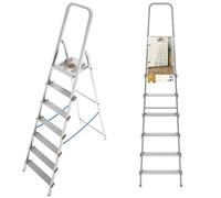 SCALA CASA EFFE SLIM ALLUMINIO 7 GRADINI OFFERTA