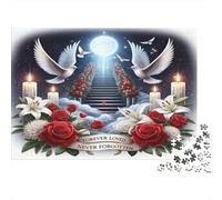 Scala Celeste Puzzles 1000 Pezzi Carta riciclata per adulti Puzzle per adulti Impossibile difficile stimolante Ottima idea regalo per relax e creatività 52x38cm/1000pcs