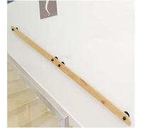 Scala Corrimano in Legno Scala Banister Kit Completo, Casa Asilo Materno Guardia Corridoio Contro la Parete Scala Corrimano Villa Loft Anzianihiera - 20Ft/18Ft/540Cm