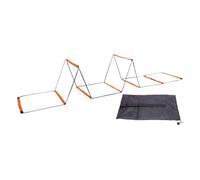 Scala da allenamento Agilità, scala da calcio, allenamento - Speed Trainer portatile, versatile Agility Trainer Speed Attrezzatura per l'allenamento di calcio, basket, tennis