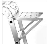 Scala da lavoro pratica multiuso per dispensa domestica all'aperto