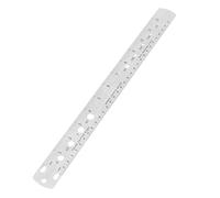 Scala della Bici, Chiavioni a Raggio Messore di Tensione a Raggi con Diametro della Vite di Bloccaggio a Manovella Acciaio Inossidabile Strumento di Misurazione a Doppia Faccia per Vite di