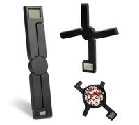 Scala Della Cucina Digitale, Bilancia Della Cucina Digitale Pieghevole, Batteria A Schermo Lcd Di Tipo X Tipo Space Incluso, Peso Della Scala Elettronica G, Lb, Oz, Kg Per Preparazione Dei Past black