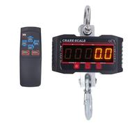 Scala della gru elettronica Digital Hanging Scala industriale Mini portatile portatile Halta precisione Display LED Gancio in acciaio inossidabile in acciaio in acciaio per (1000 kg/2000lb)
