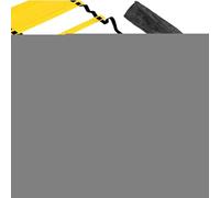 Scala Di Allenamento - Griglia Per Esercizi Di Bilanciamento, Strumento Di Agilità Per Esterni | Fascia Di Allenamento Velocità, Tappetino Di Allenamento Per Esercizi Sul Campo, Equi