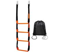 Scala di corda - Gradini di imbarco per barca, accessorio per arrampicata marina a 4 gradini | 270 kg Dock Scale Outdoor Yacht Gear, Kayak Canoa Strumento per Barca a motore Fornitura da viaggio