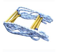 Scala di Corda, Scala di Corda per la Fuga in casa, Linea di Salvataggio per emergenze antincendio, per Esterni, Rotonda in Nylon Morbido, per Arrampicata, lavori aerei/10 m/33 Pie