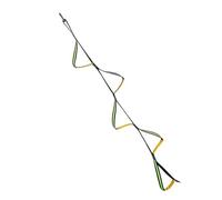 Scala di corda - Scala per imbarco a cinque gradini, antiscivolo, con robusta struttura in corda, design pieghevole per l'accesso all'acqua, ideale per pesca, kayak, motoscafo, pontone, canoa, Outdo