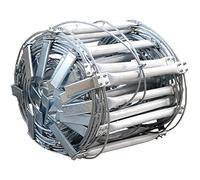 Scala di corda, scala sicurezza, scale emergenza for case, fuga for evacuazione, antincendio/acciaio/30 m/98,4 piedi(12M/39.4Ft)