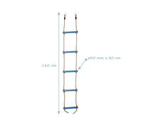 Scala Di Cordino Per Arrampicata 5, 6, 7, 9, Runghe Scala Doppia