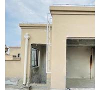 Scala Di Emergenza per Impieghi Gravosi per Pozzetto Finestra, Scale a Pioli in Metbianco da 4 Piedi, 5 Piedi, 6 Piedi, 7 Piedi e 8 Piedi, Scala Antincendio Di Emergenza Montata a Parete per Pareti Es