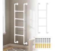 Scala Di Emergenza per Impieghi Gravosi per Vano Finestra, Scala per Letto a Soppalco in Metallo, Scala per Letto Aello Montata a Parete, Scale Universali per Interni Ed Esterni per Casa/Biblioteca/Do