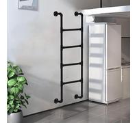 Scala Di Emergenza per Vano Finestra, Scala per Letto a Soppalco in Metallo, Scala per Letto Aello in Ferro Battuto Montata a Parete, Scala Antincendio Di Emergenza per Uscita D'Ingresso/130Cm/4.3Ft/5
