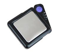 Scala di grammi di Digital con l'esposizione ritrattabile elettronica di piccola precisione 0.01g della tasca di funzione 200G e retroilluminata della tara