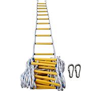 Scala di Sicurezza antincendio, Scala di evacuazione di Emergenza ignifuga con moschettoni per Bambini e Adulti, Scala di Salvataggio da 2 a 8 piani/82 piedi/25 m (59 piedi/18 m) (98 piedi/30 m)