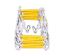 Scala di Sicurezza in Corda per emergenze antincendio - Scala di Sicurezza Multiuso in Nylon da 5 m per Uso Domestico, in Campeggio e all'aperto - Soluzione di evacuazione Rapida