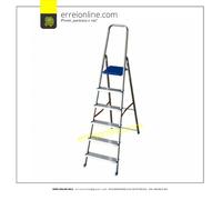 SCALA scaletto in alluminio Facal 6 gradini DOMUS K100 leggera rinforzata 100kg