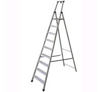 Scala Domestica in alluminio mod. Piu'+Su' Maxi 110 Facal 9 Gradini 265 cm