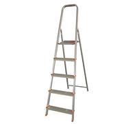 Scala domestica Stella Basic 6 gradini alluminio Marchetti