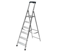 FACAL-Scala Alluminio A Forbice Professionale 10 Gradini Modello Piu'+Su