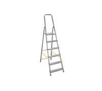 Scala domestica Stella Basic 6 gradini alluminio Marchetti