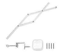 Scala Eccellente Pieghevole Righello Artista Pantografo Rluers Disegna Pompa