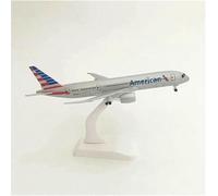 Scala espositiva aeromobili 20 cm per Boeing B787 aereo americano metallo statico modelli collezione souvenir adatto come regalo