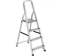 Scala alluminio 4 gradini alluminio max 150 kg S1405104 Garden Friend Everest