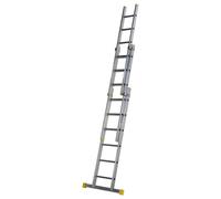 Scala Estensibile A Tre Sezioni Con Gradini Quadrati - 57712020