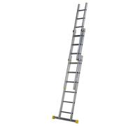 Scala Estensibile A Tre Sezioni Con Gradini Quadrati - 57712020