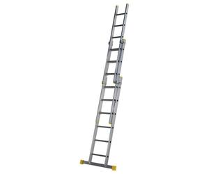 Scala Estensibile A Tre Sezioni Con Gradini Quadrati - 57712020