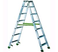 Scala Facal Dupla 7 Gradini + Piano Mt. 1,90