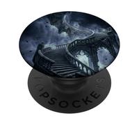 Scala gotica galleggiante Dark Fantasy Void Scene Design PopSockets PopGrip Adesivo