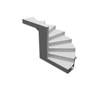 Scala Gradini Connettore per Playmobil Casa Set Costruzione Stampato 3D