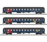 Märklin H0 42698 Set Carrozza Ferroviaria il Dsb / 3-teiliges Set