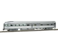 Scala H0 - Walthers Carrozza Di Osservazione Budd Da 85' Santa Fe - 30352 Neu