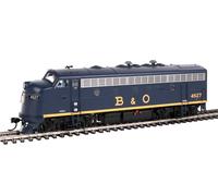 Scala H0 - Walthers Diesellokset F7 Da Baltimore & Ohio Con Suono - 40926 Neu