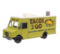 Scala H0 - Walthers Morgan Olson Route Star Van Truck Tacos 2 Go - 12109 Neu