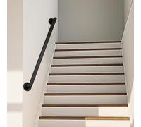 Scala il 1-4 m Corrimano in metallo da parete per scale interne barre di sostegno lunghezze regolabili per sicurezza e supporto perfetto per la ristrutturazione della casa