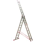 SCALA ALLUMINIO PROMO STEP TRIPLICE 3X9 MT5,29