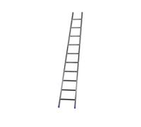 SCALA IN ALLUMINIO AGRICOLA DA LAVORO STEP UP CONICHE 14 GRADINI MT 4,07