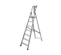 Scala in Alluminio Euroscala Piu' su EN131 8 Gradini 59 CMX15X262H (182H
