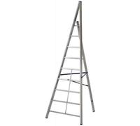 Scala in Alluminio Gierre Trittika - 8 Gradini, H 277 cm, Resistente e Leggera